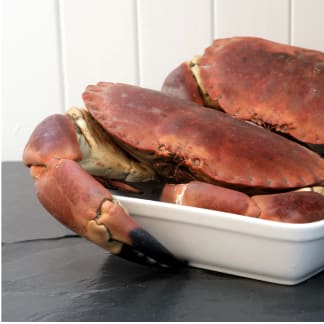 Whole Cooked Male Crab 1.5kg -1.8kg