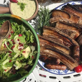 Middle White Pork Belly Strips