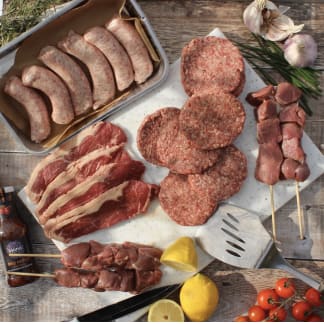 Organic BBQ Meat Box - WITH FREE MASTERCHEF APRON