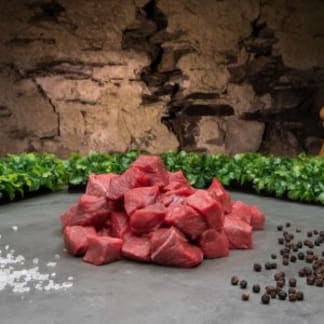 Belted Galloway Diced Beef