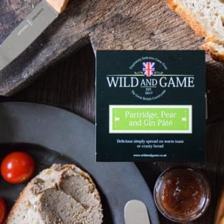 Partridge, Pear and Gin Pate
