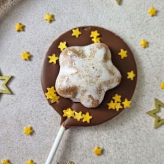 Lebkuchen Star Lollipop