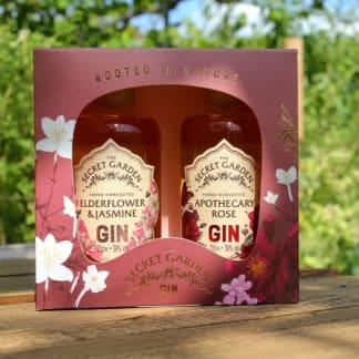 The Secret Garden Floral Gin 2 x20cl Gift Pack