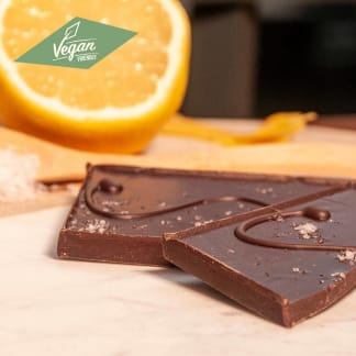 Lemon & Sea Salt 70% Dark Chocolate Bar (FREE DELIVERY)