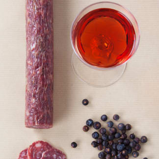 Whole Venison & Sloe Gin Salami