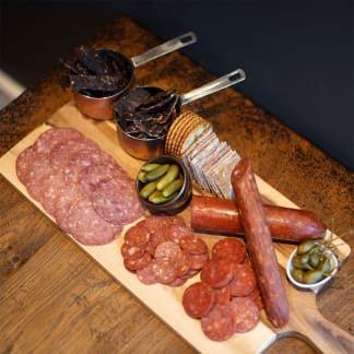 Some People Like it a Little Bit Spicy Charcuterie Platter