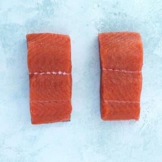 Wild Salmon Fillet Steaks
