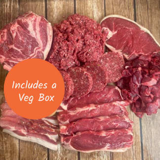 Native Bred Beef Meat Box with Veg