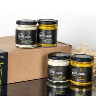 The Wasabi Company Gift Set - 4 x 175g (Mayonnaise and Mustard)