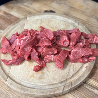 Native Breed Beef Fillet Steak Strips