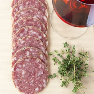 Sliced Red Wine & Thyme Salami