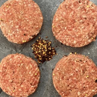 Sweet Chilli Bramblebee Old Spot Pork Burgers