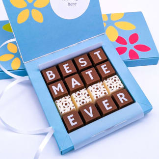 Square Best Mate Box of Chocolates