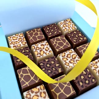 Animal Print Luxury Chocolate Box