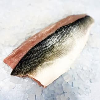 2 x Large Wild Morecambe Bay Sea Bass Fillets