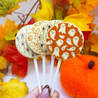 Halloween Chocolate Lollies