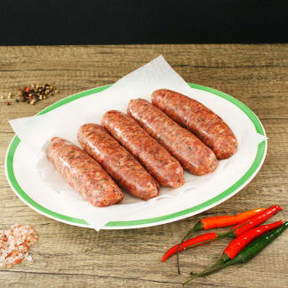 Wild Duck Sausages - with Chilli Jam or Damson