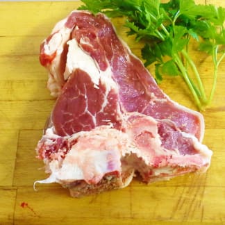 Jersey Rose Veal Loin Chop (Small T Bone)