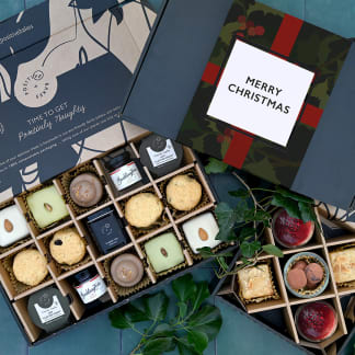 Ultimate Christmas Luxury Afternoon Tea Hamper for 2 | Gluten Free & Plant-Based