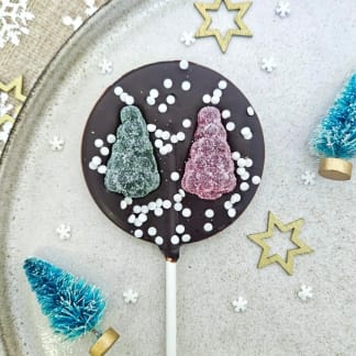 Vegan Dark Chocolate TreeLollipop