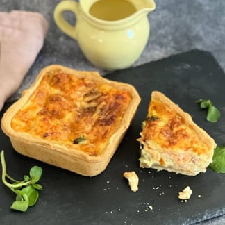  Smoked Trout Quiche 