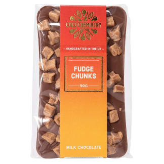 Milk Fudge Chunks Slab