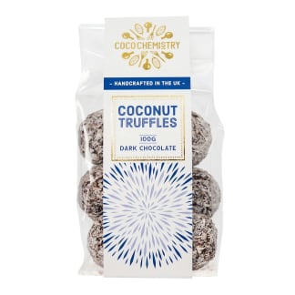 Dark Coconut Truffles