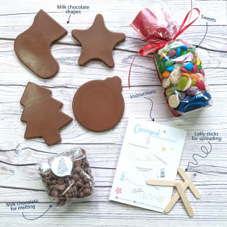 Chocolate Christmas Decorations Activity Kit