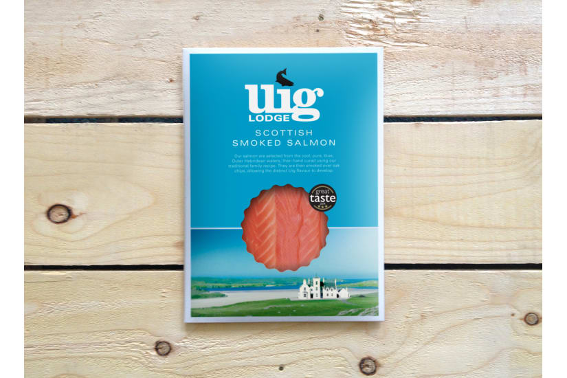 Hand Sliced Smoked Salmon Pack Small