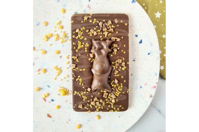 Milk Chocolate Drunken Reindeer Slabb
