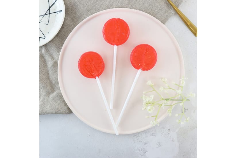 Alcoholic Cosmopolitan Lollipops