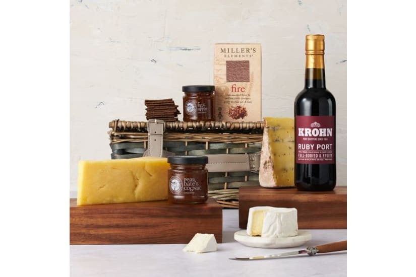 Any Port in a Storm Port & Cheese Hamper