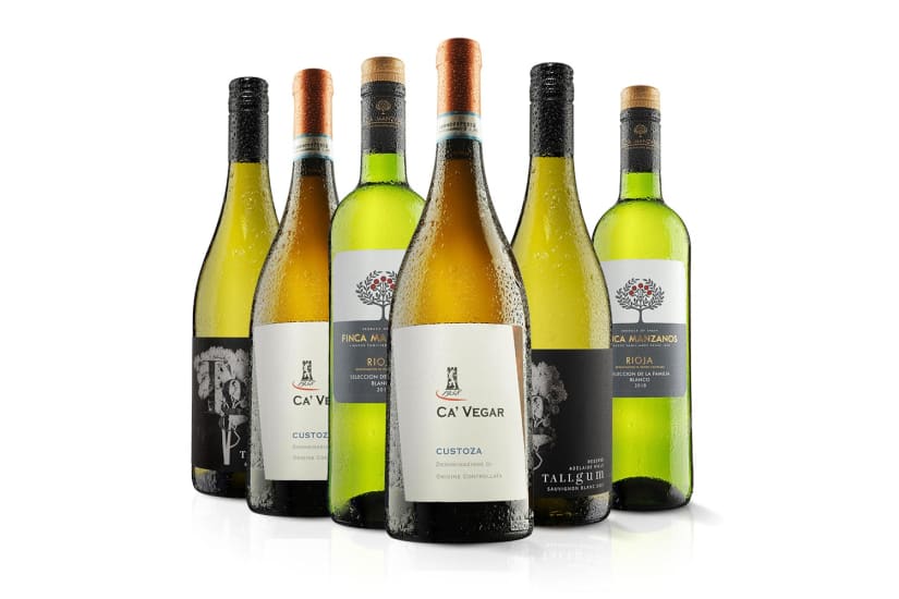 Luxury 6 Bottle White Wine Case