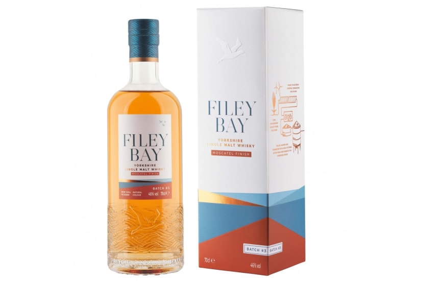 Filey Bay Moscatel Finish batch #4 Yorkshire Single Malt Whisky