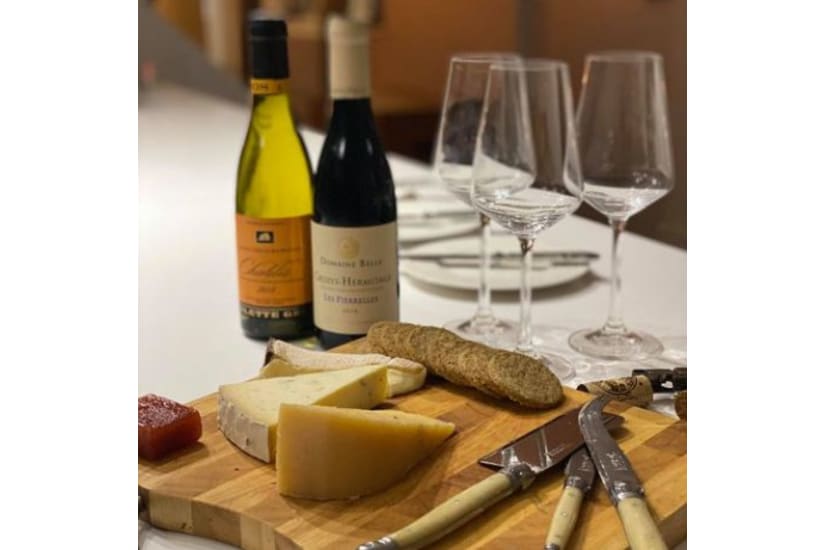 Home Cheese & Wine Tasting Pack