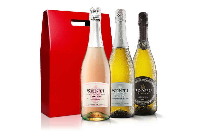 Must-Have Prosecco Trio in Red Gift Box