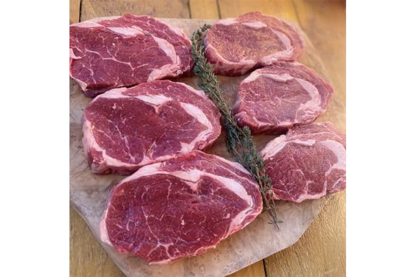 6 Pack -  Scotch Beef Ribeye Steak