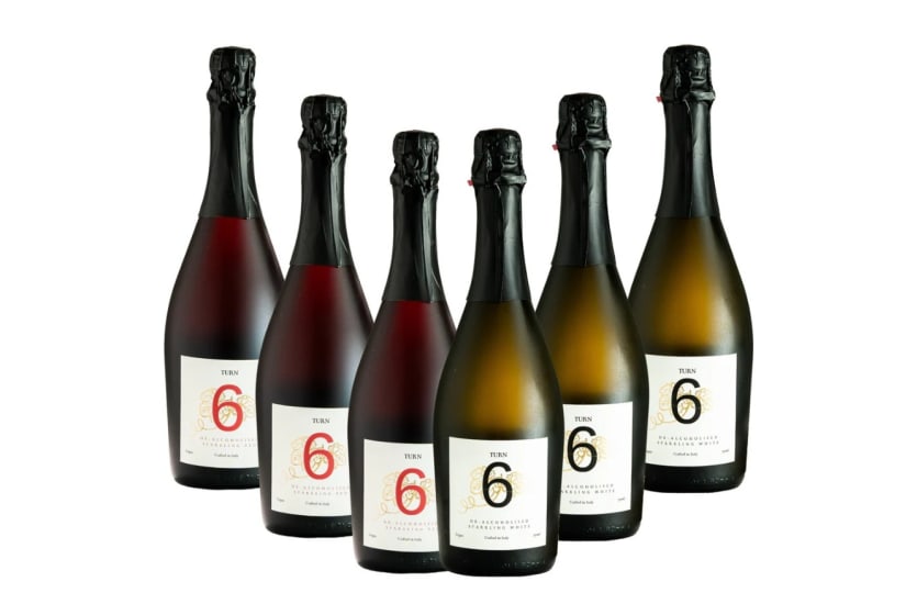 Alcohol-Free Sparkling - Mixed Case of Six White & Red