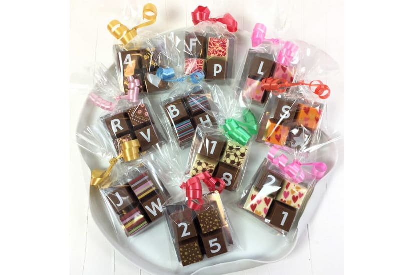 Personalised Chocolate Wedding Favours