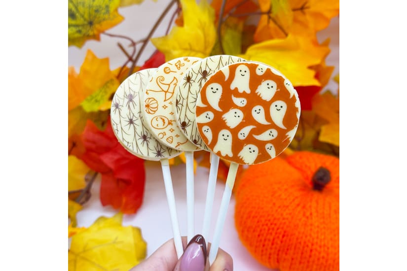 Halloween Chocolate Lollies