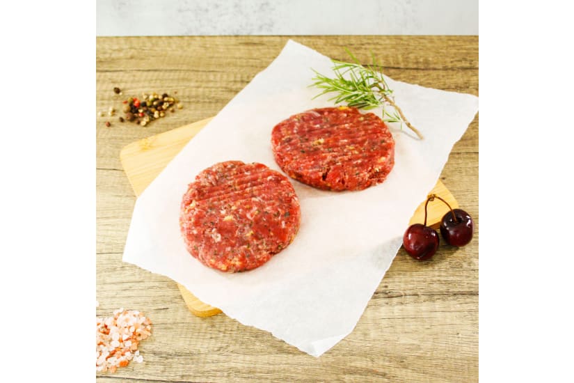 Wild Game and Redcurrant Burger