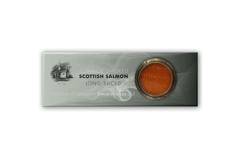 Long Sliced Smoked Salmon Side