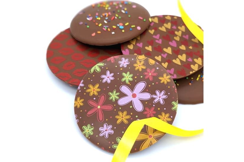 Giant Decorated Chocolate Buttons