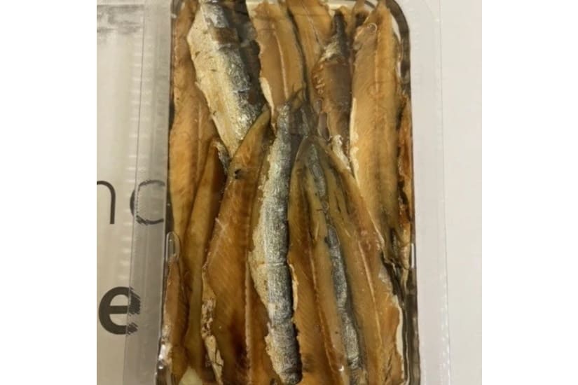 Hot Smoked Anchovy Fillets