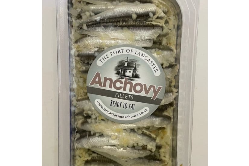 Anchovy Fillets with Garlic