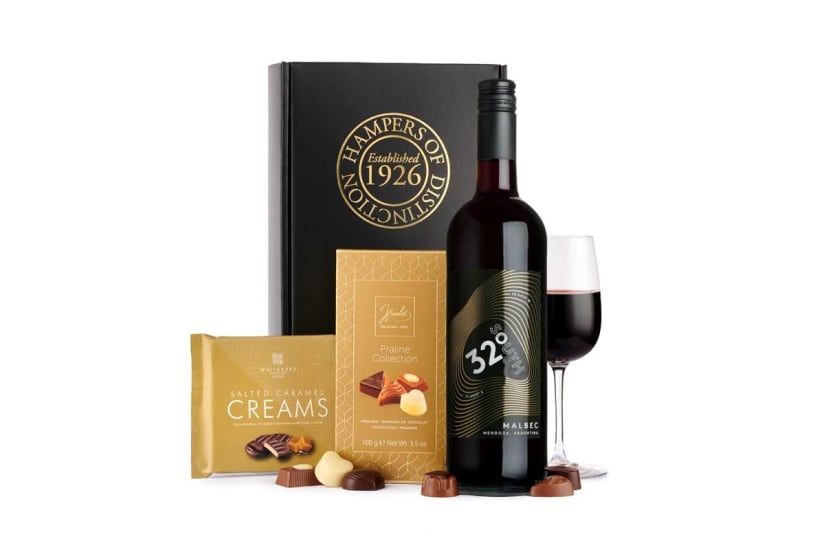 Red Wine & Chocolate Gift Box