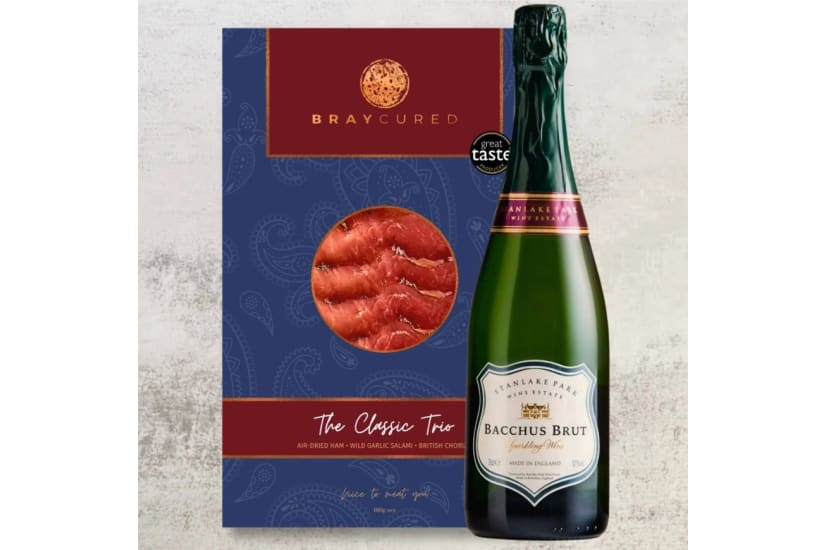 Bacchus Brut & Trio of British Charcuterie