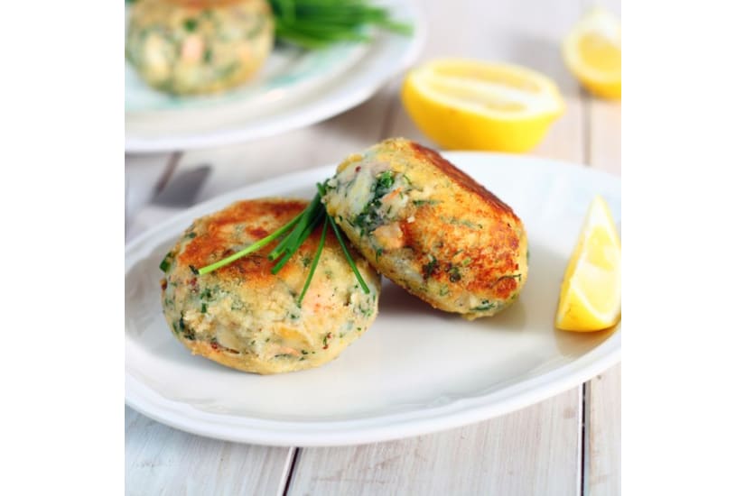 Smoked Haddock & Spinach Fishcakes (Gluten Free) - 4 Pack