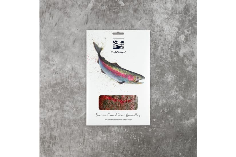 Beetroot Cured Trout Gravadlax 