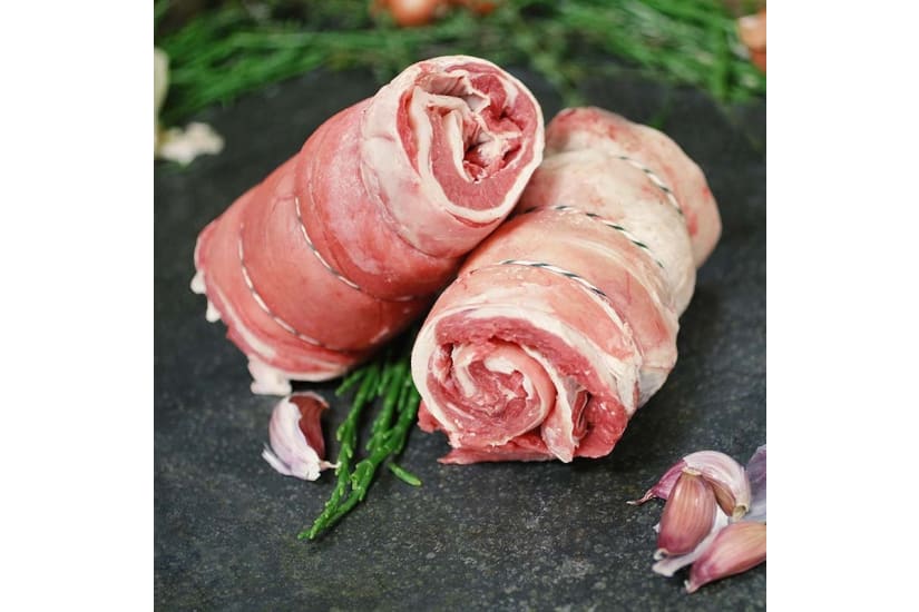 Double Boned and Rolled Breast of Salt Marsh Lamb